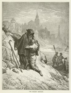 Den eldgamle sjømannen av Gustave after Dore