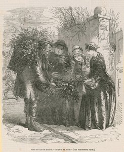 Mistelteinselgeren (gravering) av after Hablot Knight Browne