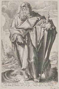 Saint Paul av after Hendrick Goltzius
