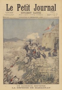 Et strålende minne. Forsvaret av Mazagran av after Henri Meyer
