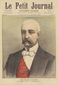 Felix Faure, president i den franske republikken av after Henri Meyer