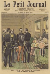 General Dodds mottok Dahomey-medaljen da han kom tilbake til Frankrike