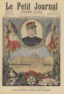 Palace of the Legion of Honor og general Davout, den nye storkansleren for ordenen