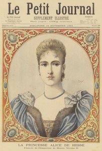 Prinsesse Alix av Hessen, forlovede til tsar Nicholas II av Russland