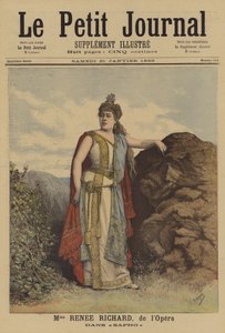 Renee Richard i Sapho ved Paris Opera