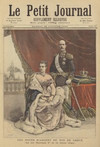 Sølvbryllupsjubileum for kong George I og dronning Olga av Hellas
