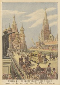 Kroningen av tsar Nicholas II og tsarina Alexandra fra Russland