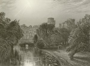 Warwick Castle, før brannen