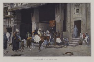 En gate i Kairo