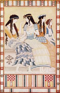Ladies of the Minoan Court, illustrasjon fra 