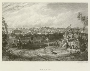 Madrid av after John Frederick Lewis