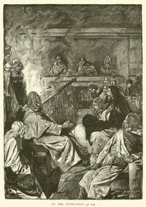 I gjestesalen av after John Henry Frederick Bacon