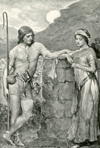 Olaf og Sigrid av after John Henry Frederick Bacon
