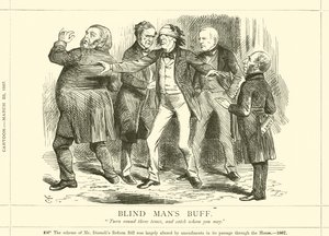 Blindebukk av after John Tenniel