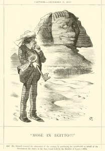 Moses i Egypt!!! av after John Tenniel