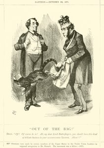 Ut av posen! av after John Tenniel