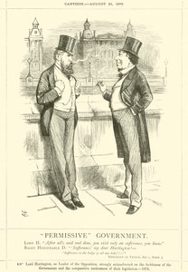 Permitterende regjering av after John Tenniel