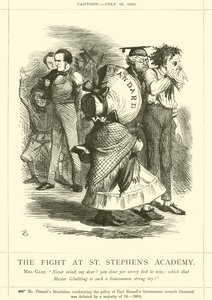 Kampen ved St Stephens Academy av after John Tenniel