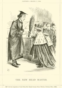 Den nye rektor av after John Tenniel