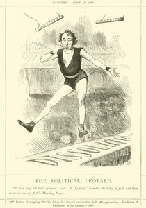 Den politiske trikoten av after John Tenniel