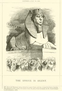 Sfinksen er stille av after John Tenniel