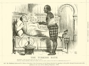 Det tyrkiske badet av after John Tenniel