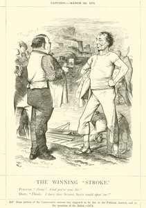 Vinnerslaget av after John Tenniel