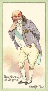 The Marquis of Steyne, Vanity Fair (chromolitho)