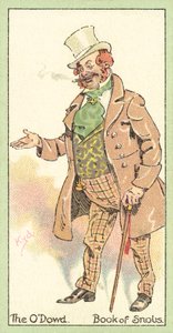 The ODowd, Book of Snobs (chromolitho) av after Joseph Clayton Clarke