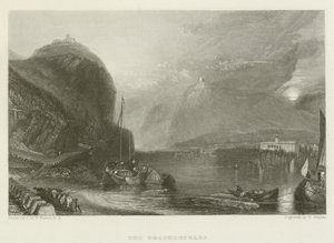 Drachenfels av after Joseph Mallord William Turner