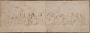 Det siste måltid av after Leonardo da Vinci Vincenzo Tamagni