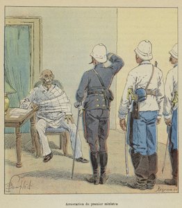 Arrestasjon av statsministeren av after Louis Charles Bombled