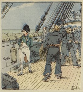 Til å begynne med viste mannskapet stor nysgjerrighet av after Louis Charles Bombled