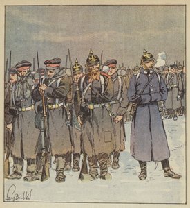 Fratakelse av visse prøyssiske tropper av after Louis Charles Bombled
