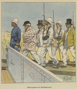 Forlis av Rainilaiarivony av after Louis Charles Bombled
