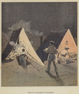 Landlig bakerovn av after Louis Charles Bombled