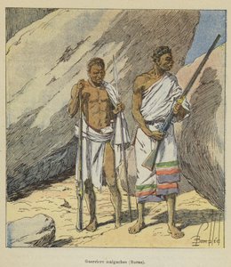 Malagasy Warriors, Baras av after Louis Charles Bombled