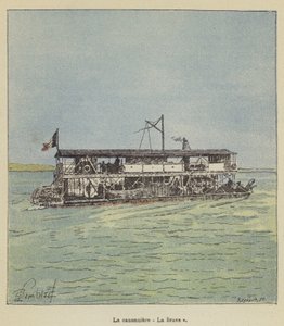 Kanonnieren La Brave av after Louis Charles Bombled