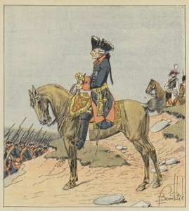 Den store Frederic av after Louis Charles Bombled