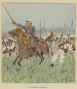 Kommandør Lentonnet av after Louis Charles Bombled