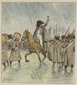 Overløpet overrasket troppene i full operasjon av after Louis Charles Bombled