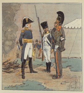 Marshal Augereau, hertug av Castiglione av after Louis Charles Bombled