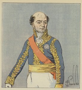 Marskalk Perignon av after Louis Charles Bombled