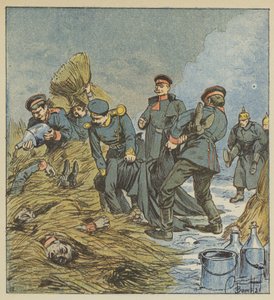 Preussen brenner sine døde av after Louis Charles Bombled