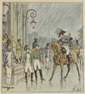 De to keiserne ble våte på grunn av ham av after Louis Charles Bombled