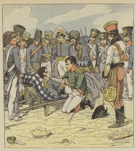 Napoleon og den døende marskalk Lannes