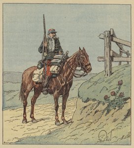 Stjernen til de 6. husarene av after Louis Charles Bombled