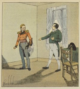 Din nasjon, din regjering, deg selv vil bli dekket av vanære over meg. av after Louis Charles Bombled