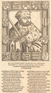 John Frederic the Magnanimous, i valgkåper av after Lucas Cranach the Younger