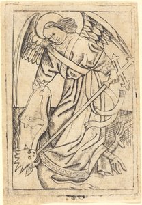 Saint Michael av after Master E.S.